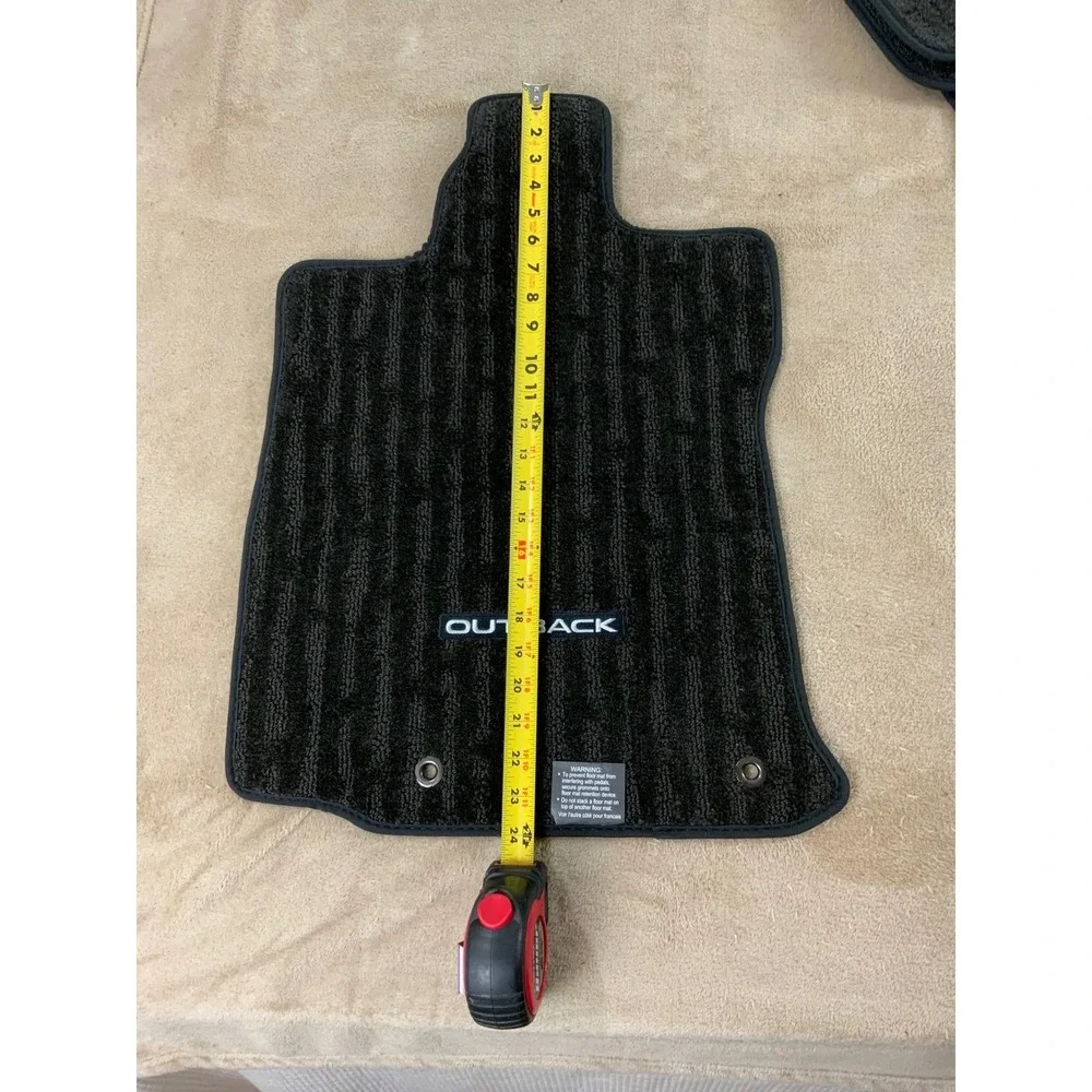 Subaru Outback 2020 Floor Mats Set of 4 Black NEW